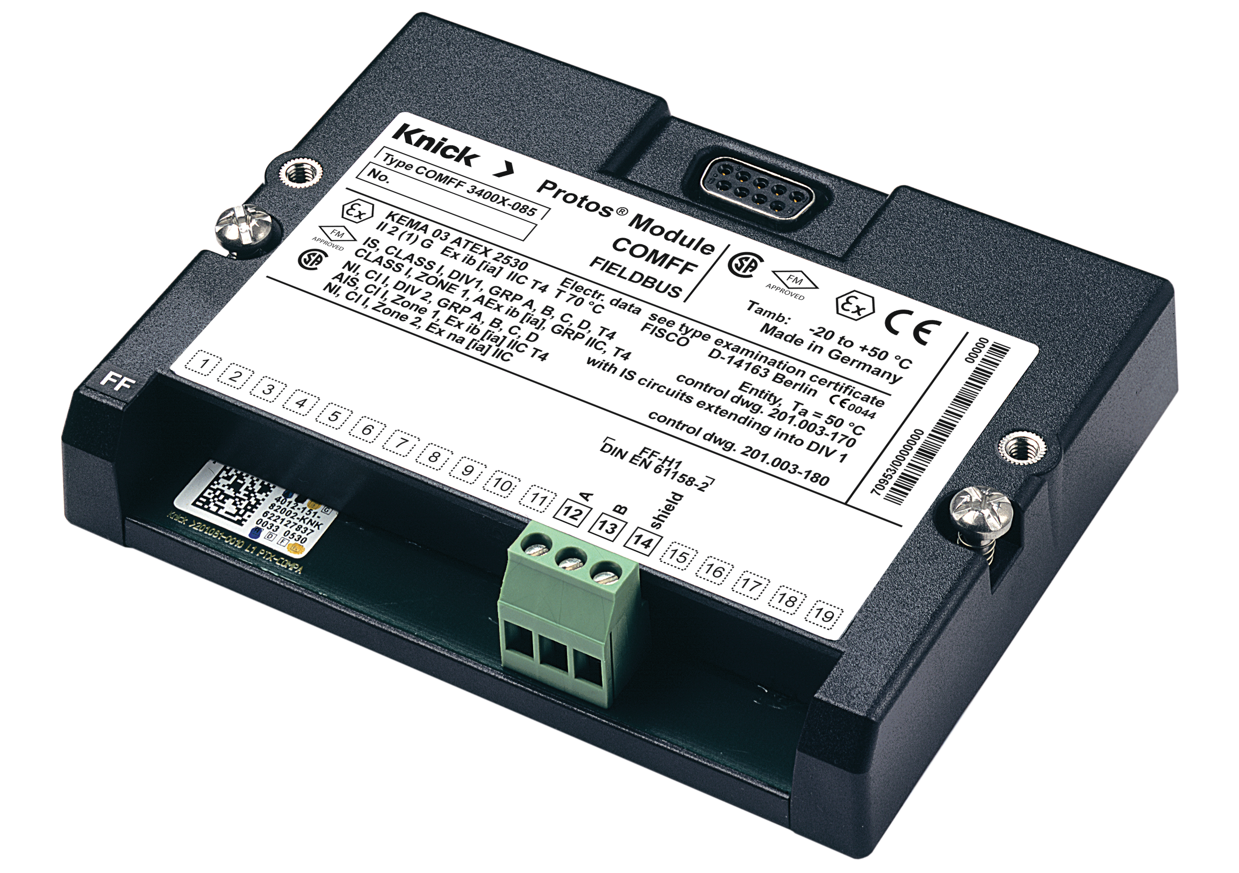 COMFF 3400-085 Communication Module | For Protos | Foundation Fieldbus