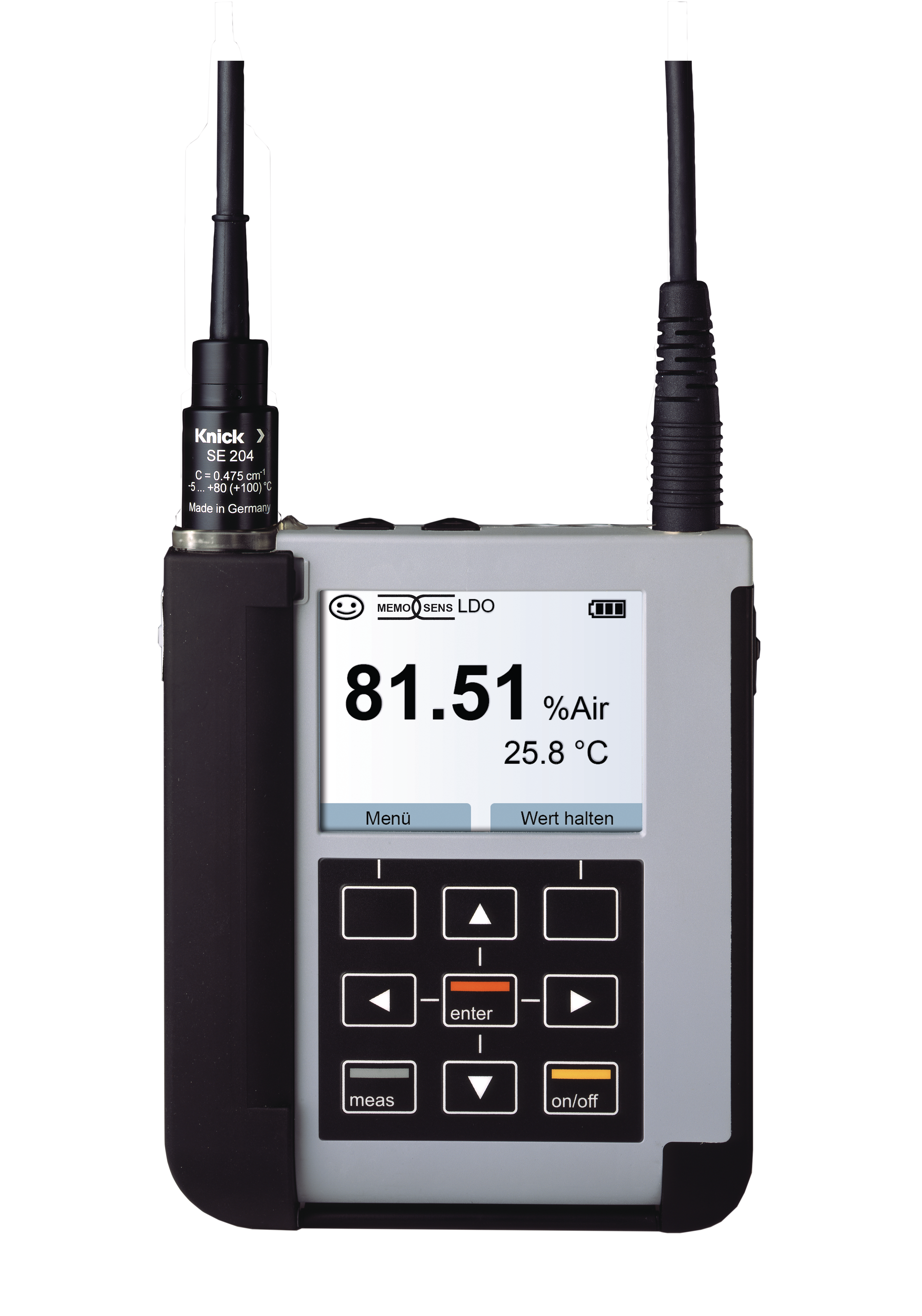 Portavo 907 MULTI OXY Portable Multiparameter Transmitter | Memosens Sensors | Optical Oxygen Sensors | Data Logger | Add-On Functions