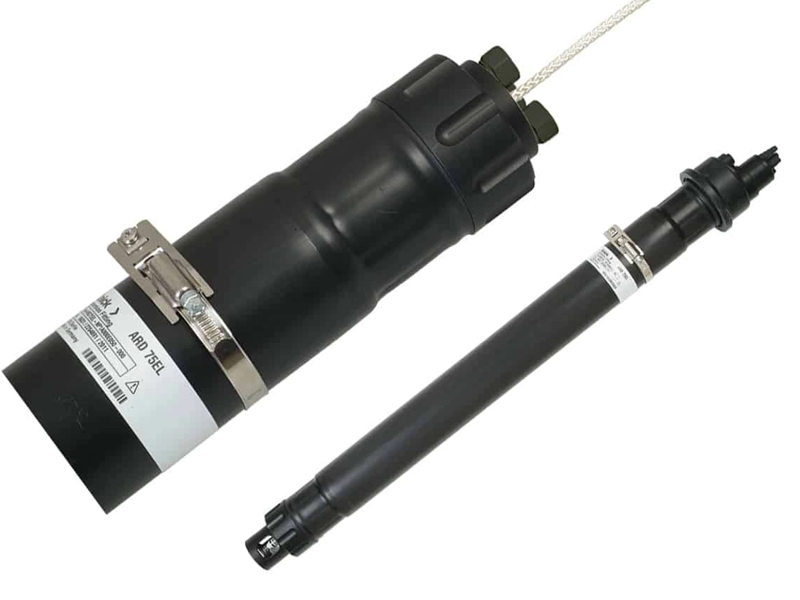 Modular immersion fitting as an electrically conductive variant