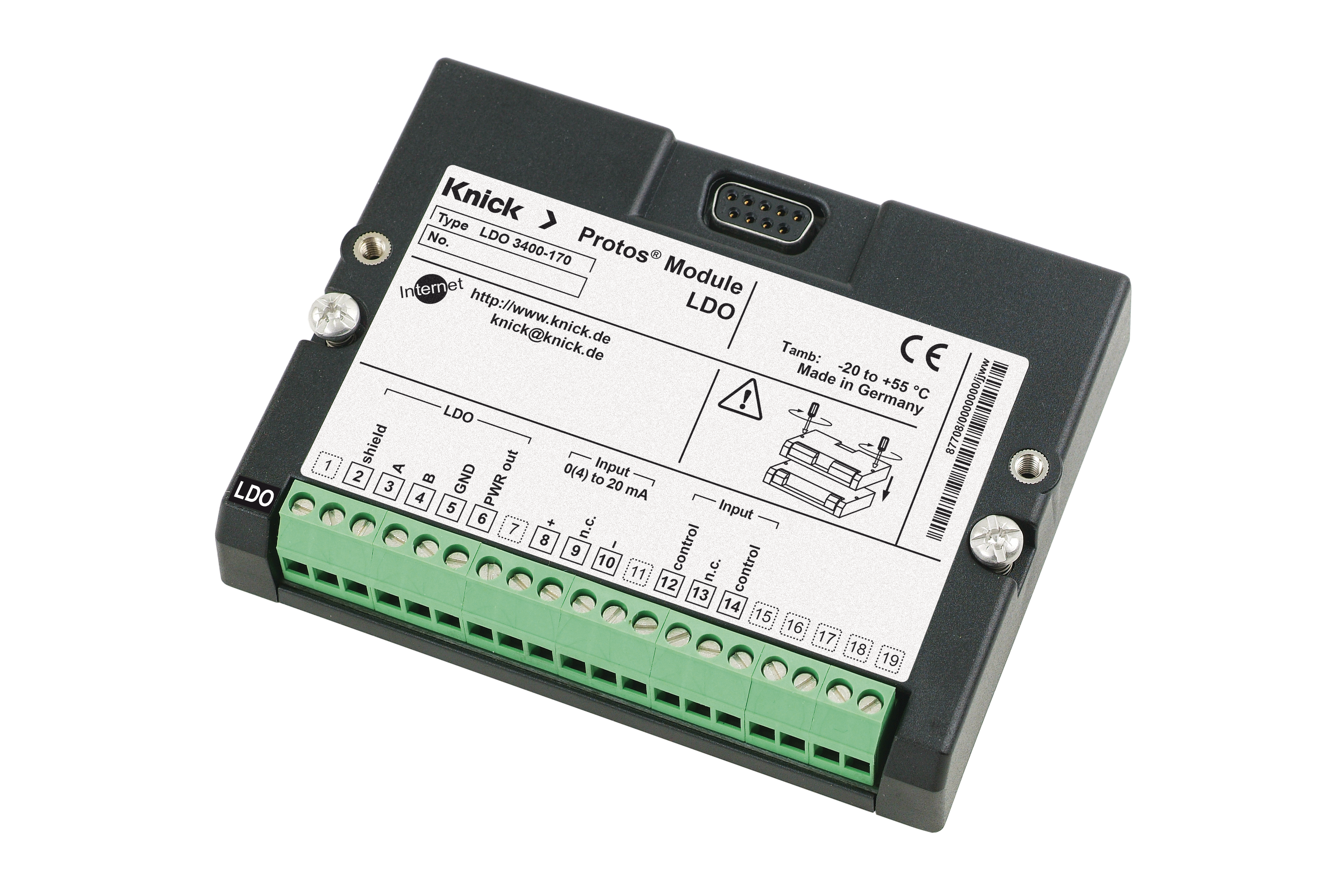 LDO 4400-170 Sauerstoff-Messmodul | Für Protos | Optischer Sensor SE 740