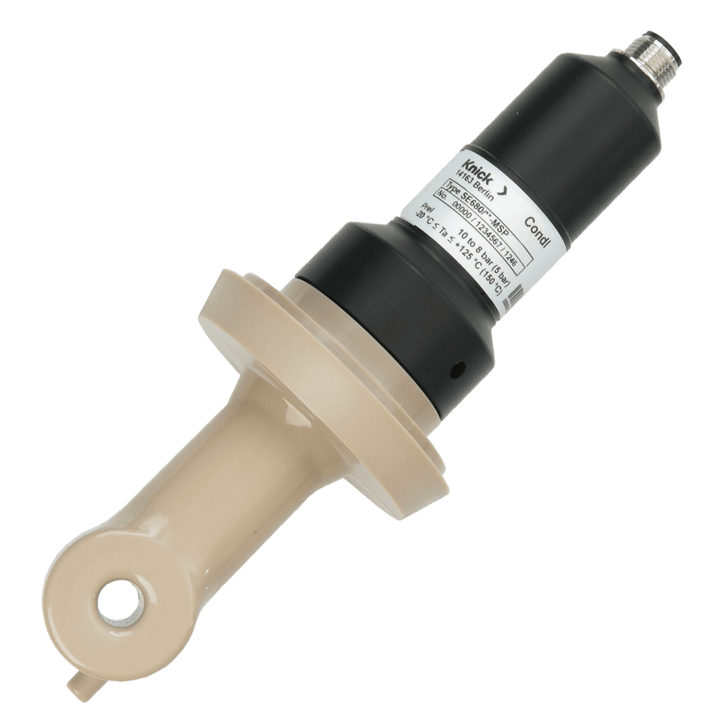 SE680 Digital Toroidal Conductivity Sensor | SMS 2" | FDA-approved PEEK | Measuring range 0 … 2000 mS/cm